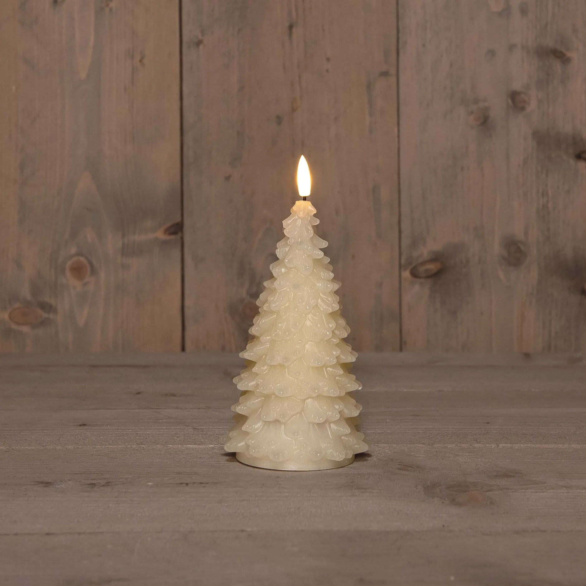 Kaars kerstboom wax 3d vlam|ohgreen Clearance
