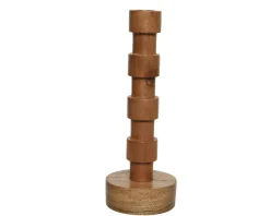 Kandelaar acaciahout|ohgreen