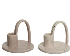 Kandelaar porselein 9cm|ohgreen Clearance