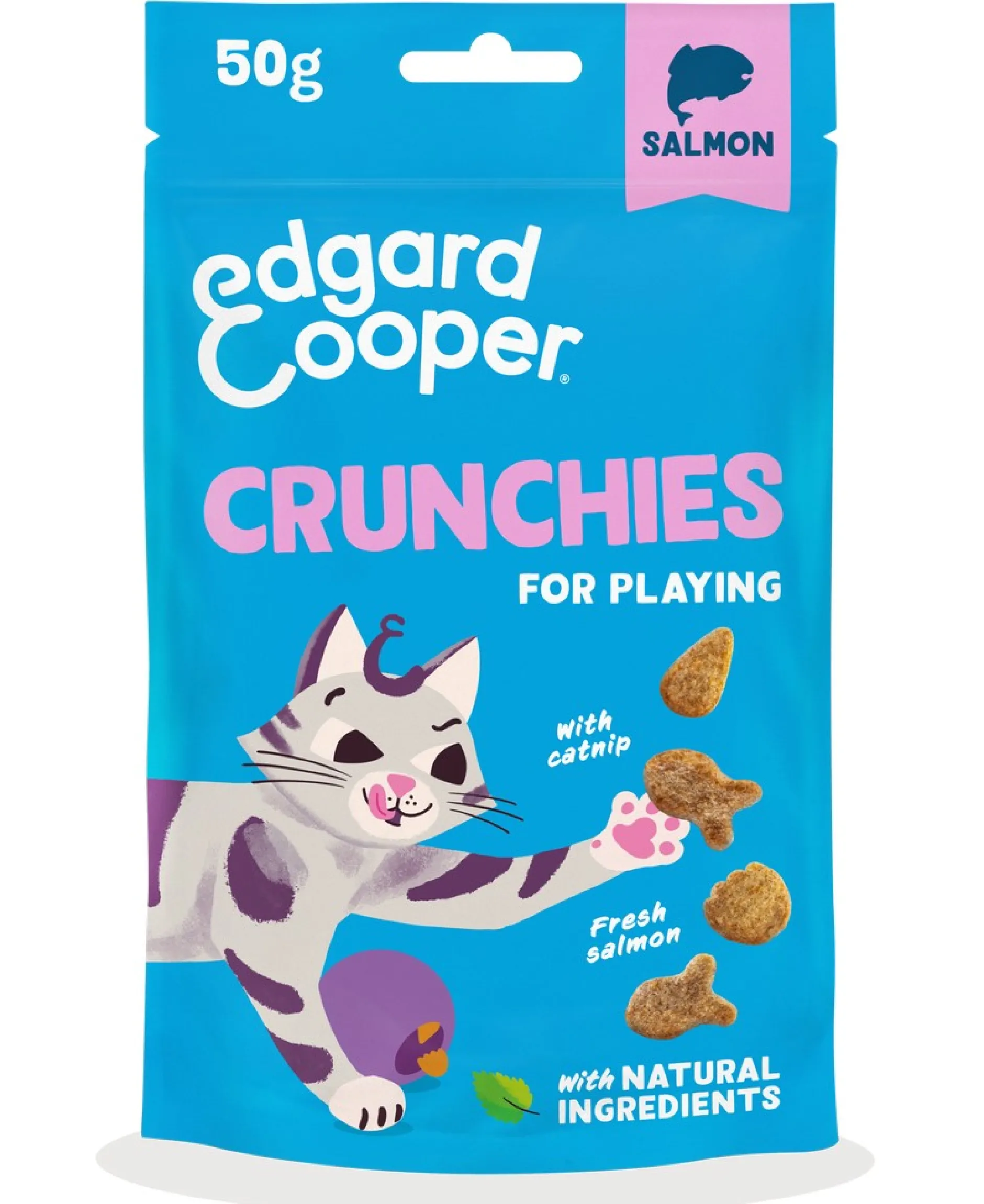 Kattensnack crunchies zalm|ohgreen Discount