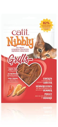 Kattensnack nibbly grills kip & kreeft 30g|ohgreen Discount
