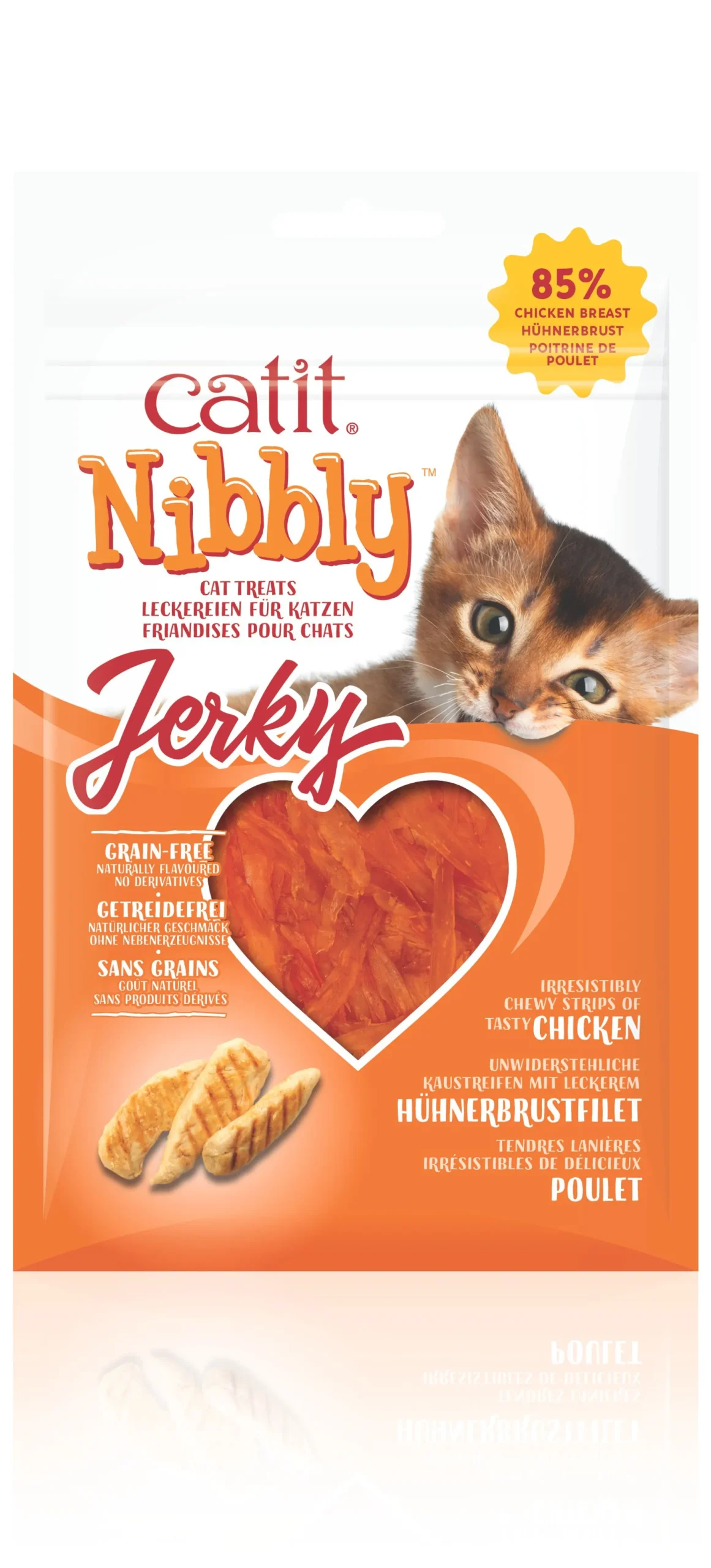 Kattensnack nibbly jerky kip 30g|ohgreen Outlet
