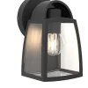 Kelsey wandlamp - helder glas mat zwart e27 40w|ohgreen Outlet