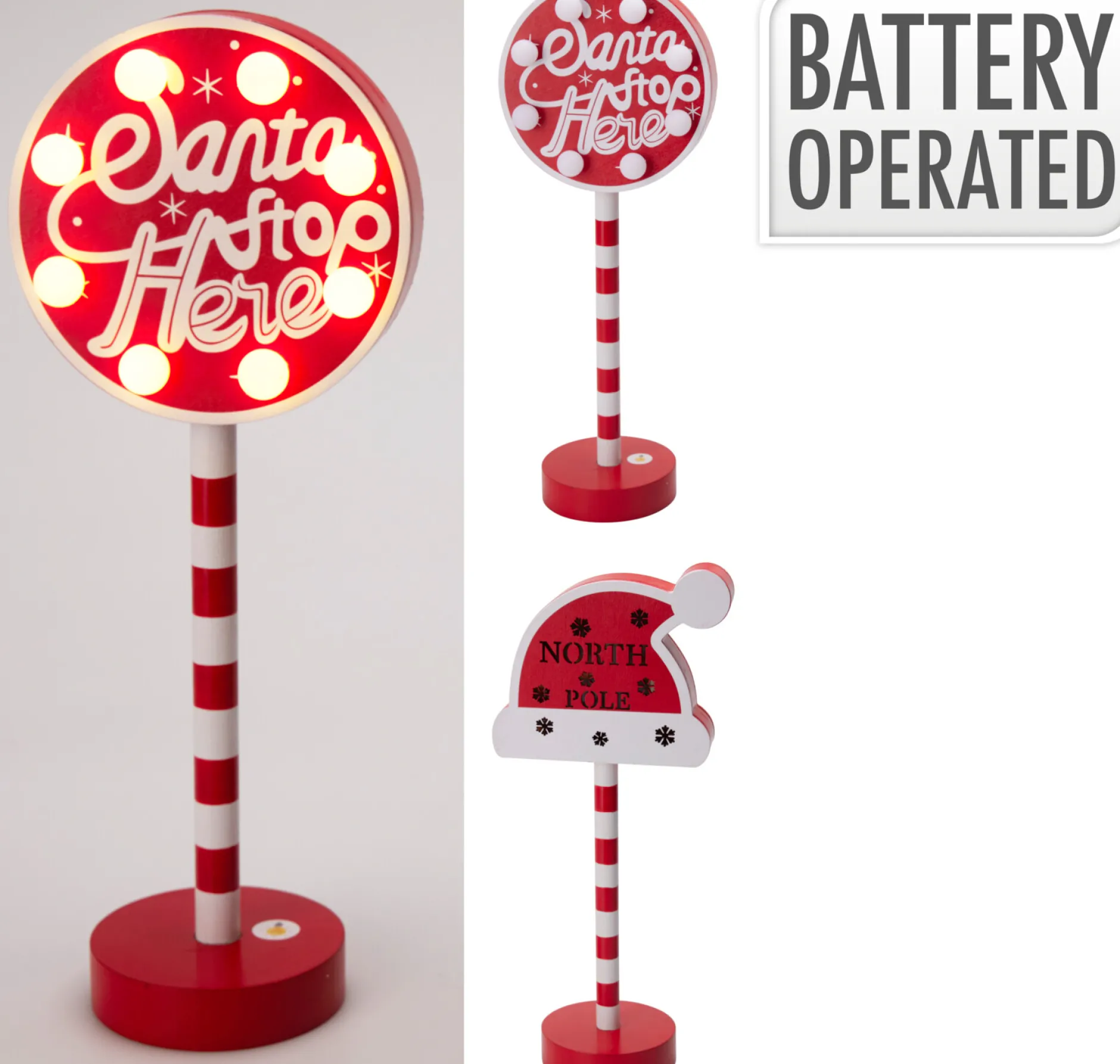 Kerst deco led hout 29cm|ohgreen Hot