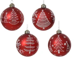Kerstbal glas decoratie boom|ohgreen Online