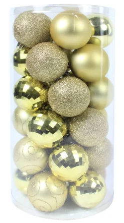Kerstbal goud (30sts)|ohgreen