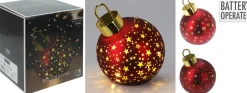 Kerstbal met led 15cm|ohgreen Clearance