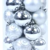 Kerstbal zilver (30sts)|ohgreen Hot