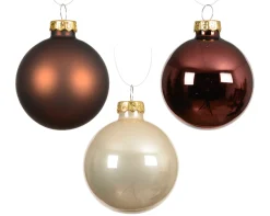 Kerstballen glas glanzend, emaille, mat|ohgreen Outlet