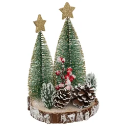 Kerstbomen op boomschijf|ohgreen Online
