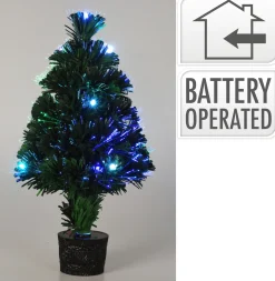 Kerstboom 45cm fiber optic|ohgreen Online