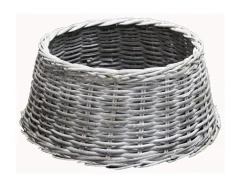 Kerstboomhuls rotan white wash d75h20cm|ohgreen Hot