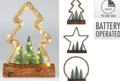 Kerstfiguur jute 30led|ohgreen Online