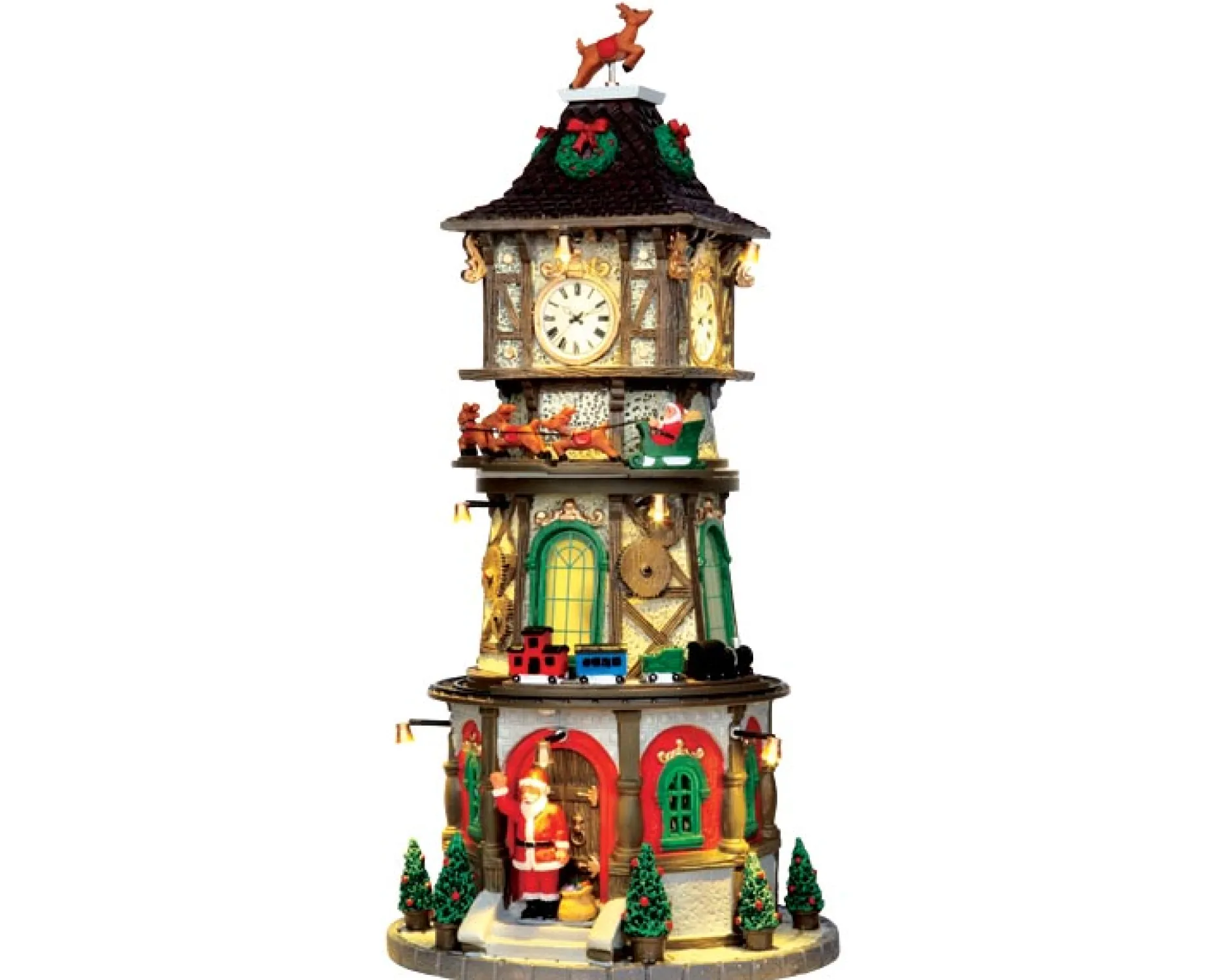 Kerstklokkentoren, met 4,5v adapter|ohgreen New