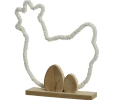 Kip teddy 32cm wit|ohgreen Discount