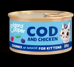 Kitten kabeljauw&kip saus 85g|ohgreen Discount