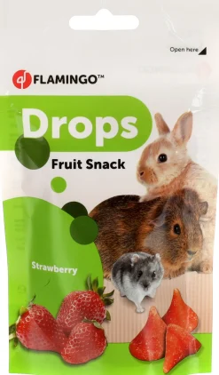 Knaagdierdrops aardbei 75gr|ohgreen Clearance