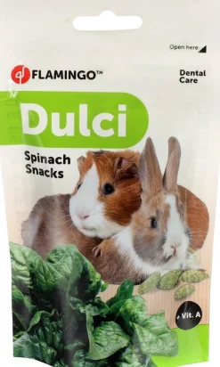 Knaagdiersnack dulci spinazie 50gr|ohgreen Best