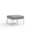 Komodo pouf bianco grigio|ohgreen Sale