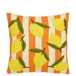 Kussen citroen - l45xb45xh10cm|ohgreen Outlet