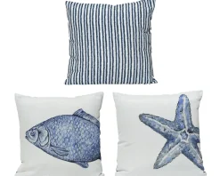 Kussen 40cm blauw|ohgreen Discount