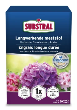 Langwerkende meststof voor Hortensia, Rhododendron en Azalea Osmocote 750g|ohgreen