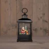 Led lantaarn kerstman glitterwater|ohgreen Discount