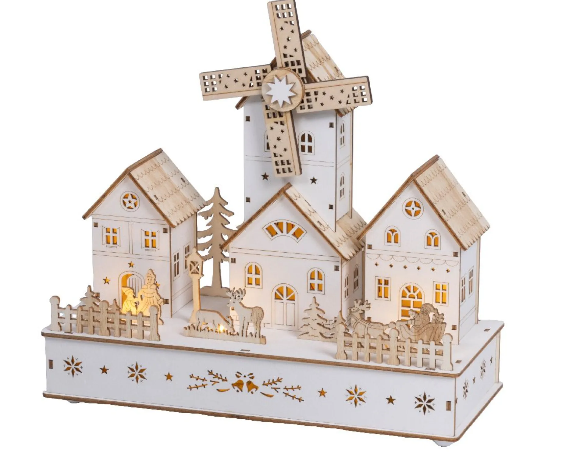 Led scenery triplex steady batterij|ohgreen Hot