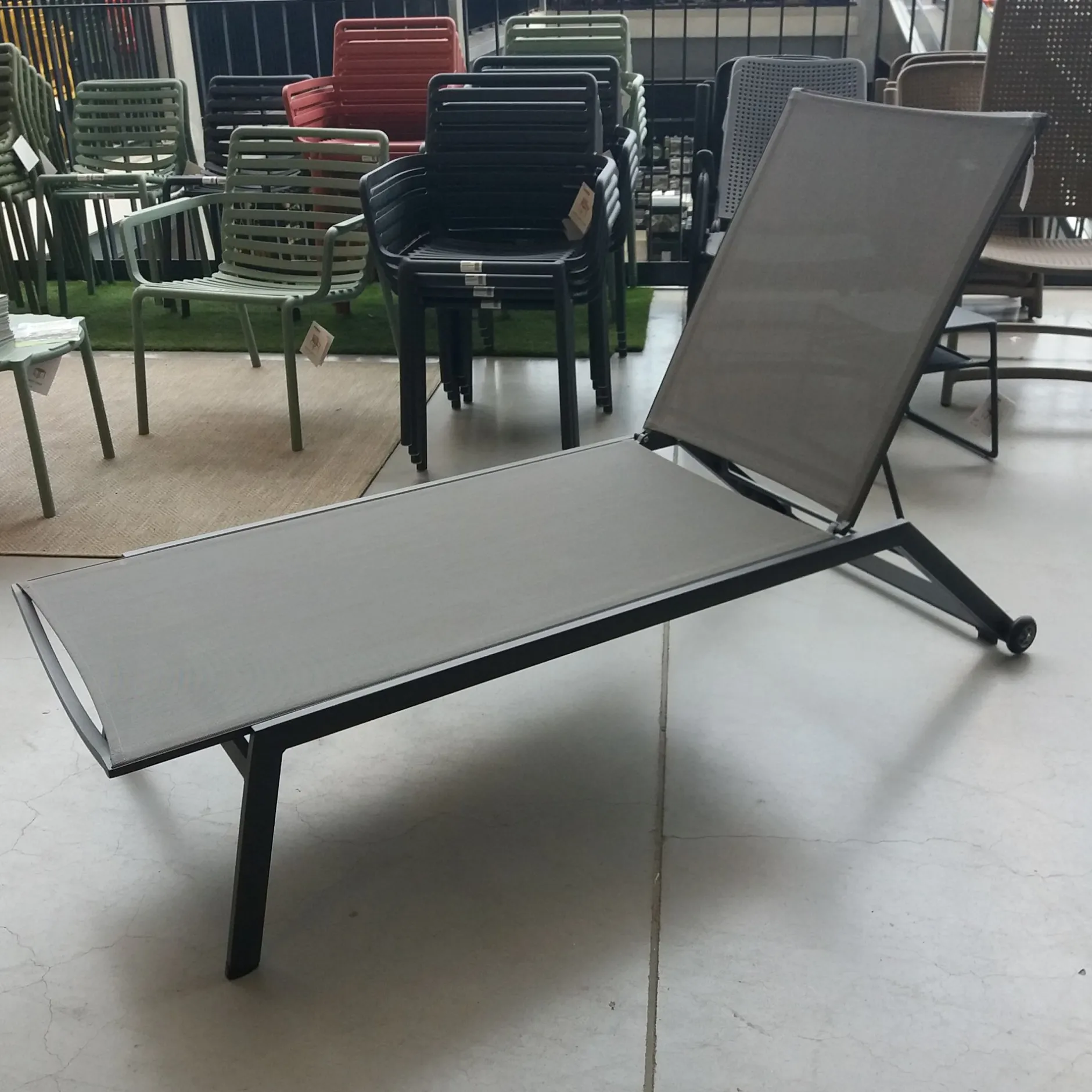 Ligbed Hydra antraciet/zilver|ohgreen Outlet