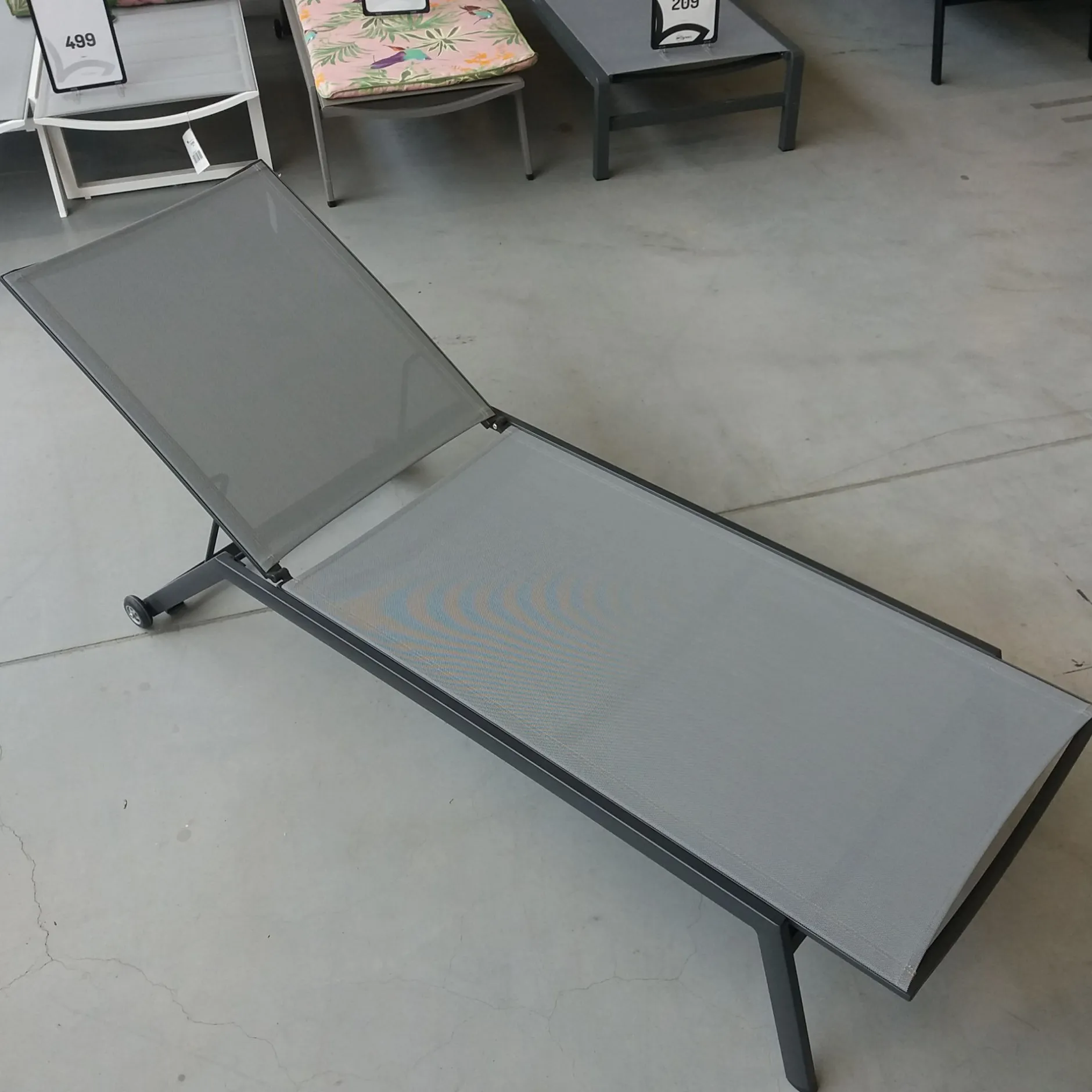 Ligbed Hydra antraciet/zilver|ohgreen Outlet