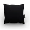 Luxury | Outdoor Cushion 'Rib Black' 45x45cm|ohgreen New