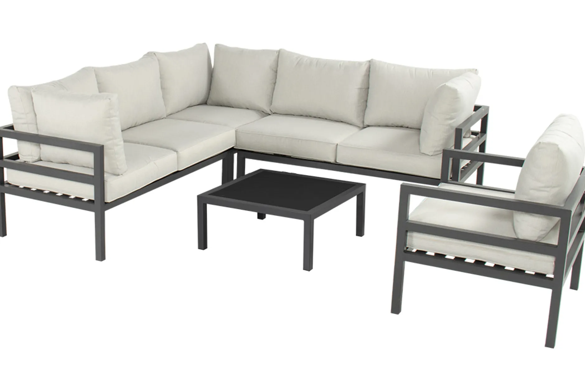 Mallorca loungeset licht grijs|ohgreen Hot