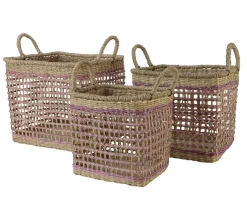 Mand zeegras roze 30cm|ohgreen Online