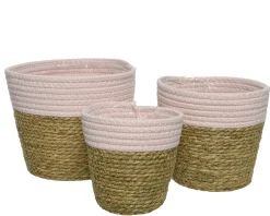 Mand zeegras roze 17cm|ohgreen Discount