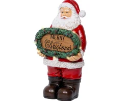 Micro led kerstman polyresin steady batterij|ohgreen Hot