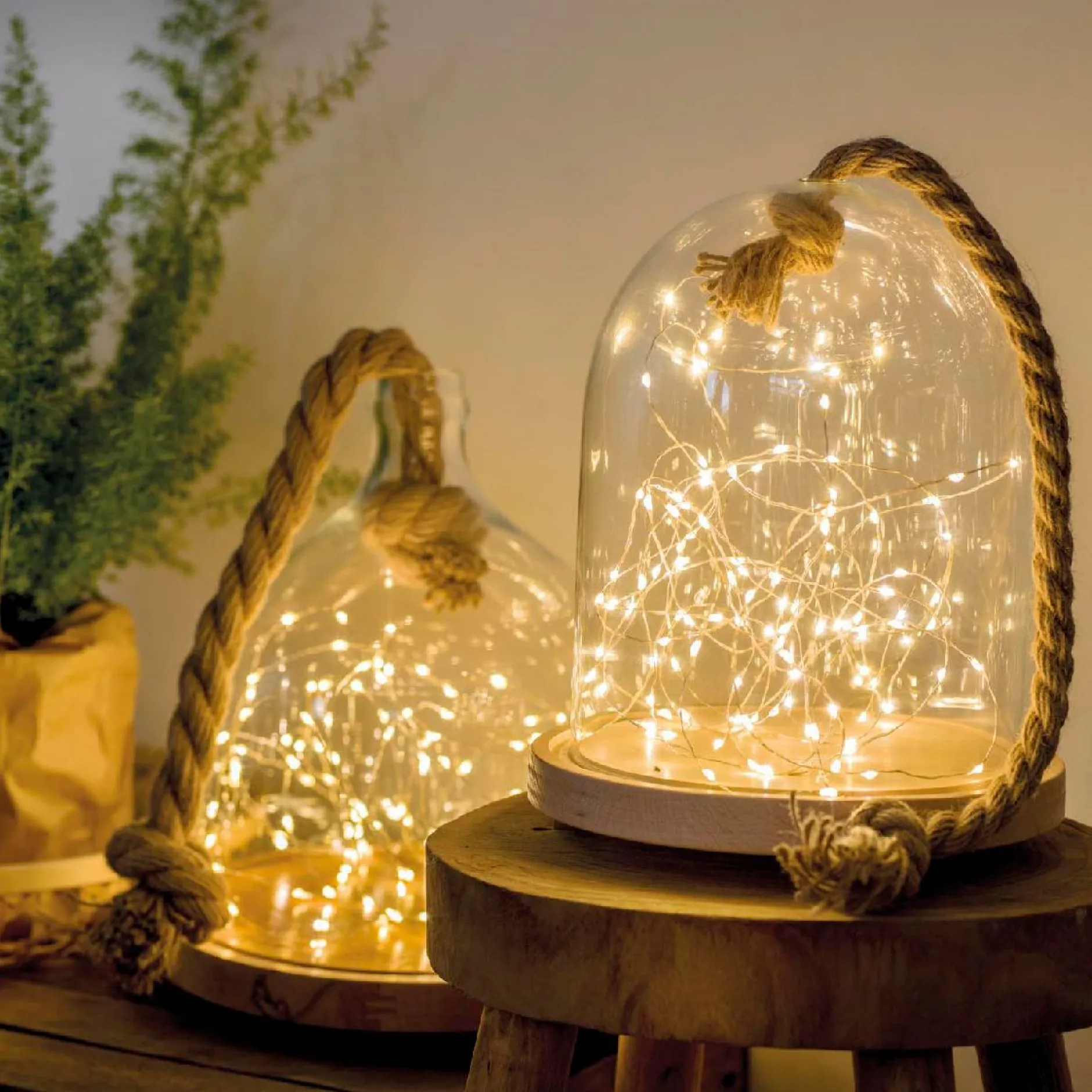 Micro led stringlights steady batterij|ohgreen