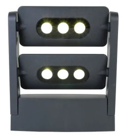 Mini ledspot wandlamp donkergrijs led 18w|ohgreen New