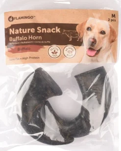 Nature snack hoorn medium 2stuks|ohgreen