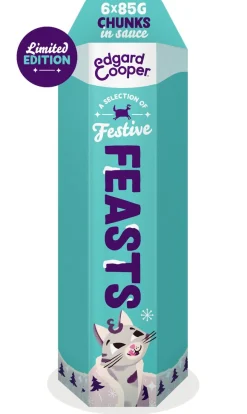 Natvoer voor katten selectie feestelijke stukjes in saus|ohgreen