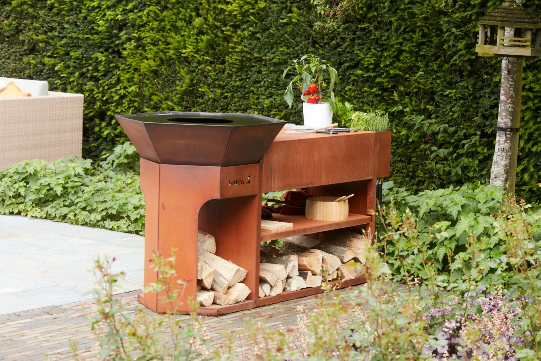 Nestor Island corten staal|ohgreen Sale