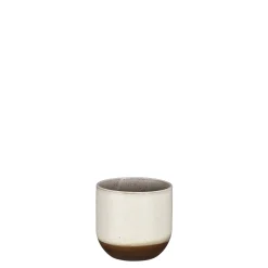 Nora pot rond off white glaze - h13xd14cm|ohgreen Best