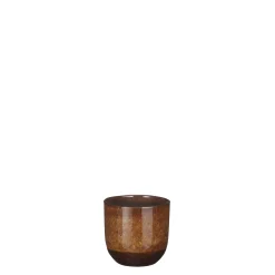 Nora pot rond oker glaze - h11xd12cm|ohgreen Discount