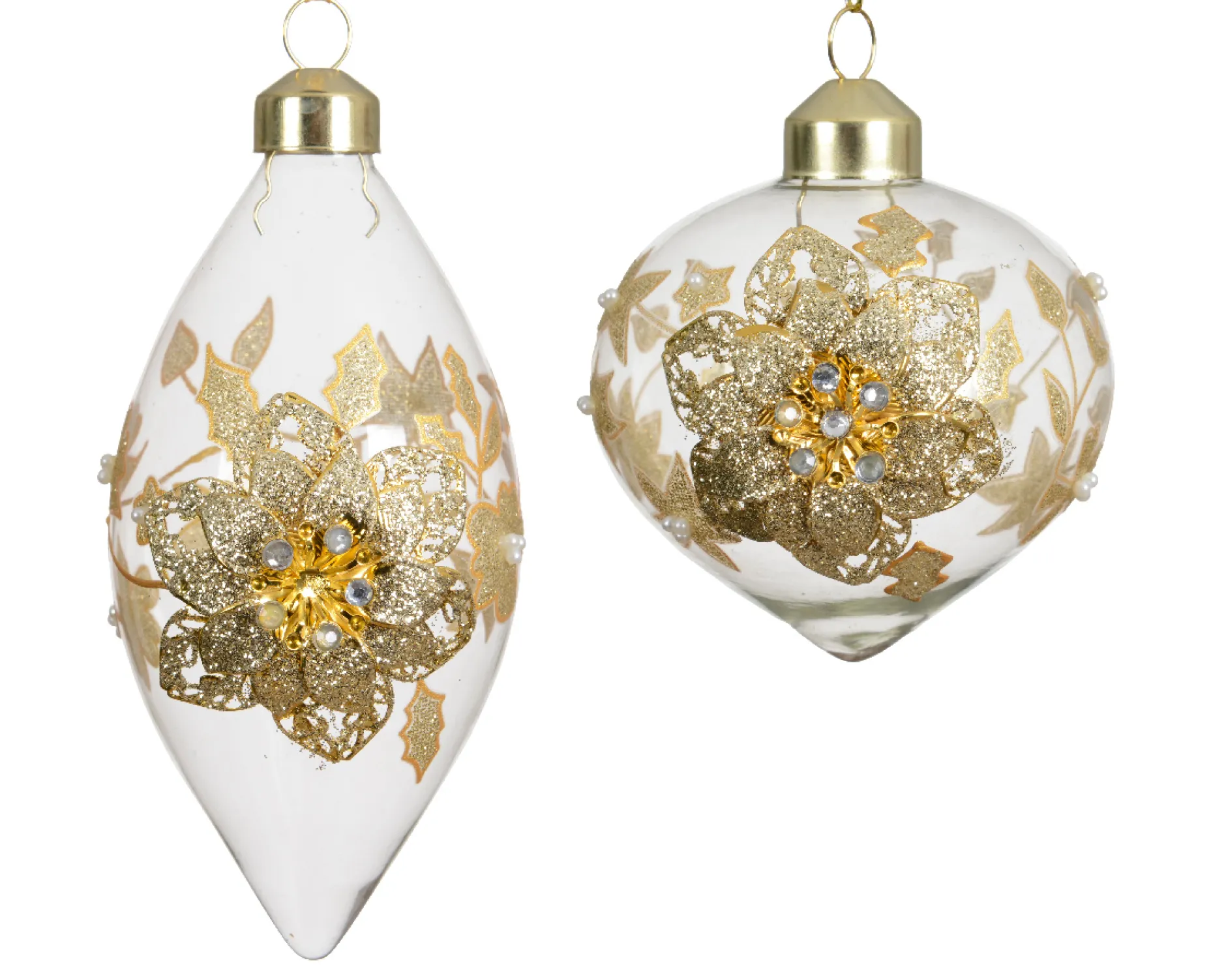 Olijf glas bloem decoratie|ohgreen