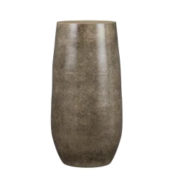 Oliver vaas rond bruin - h50xd26cm|ohgreen Online