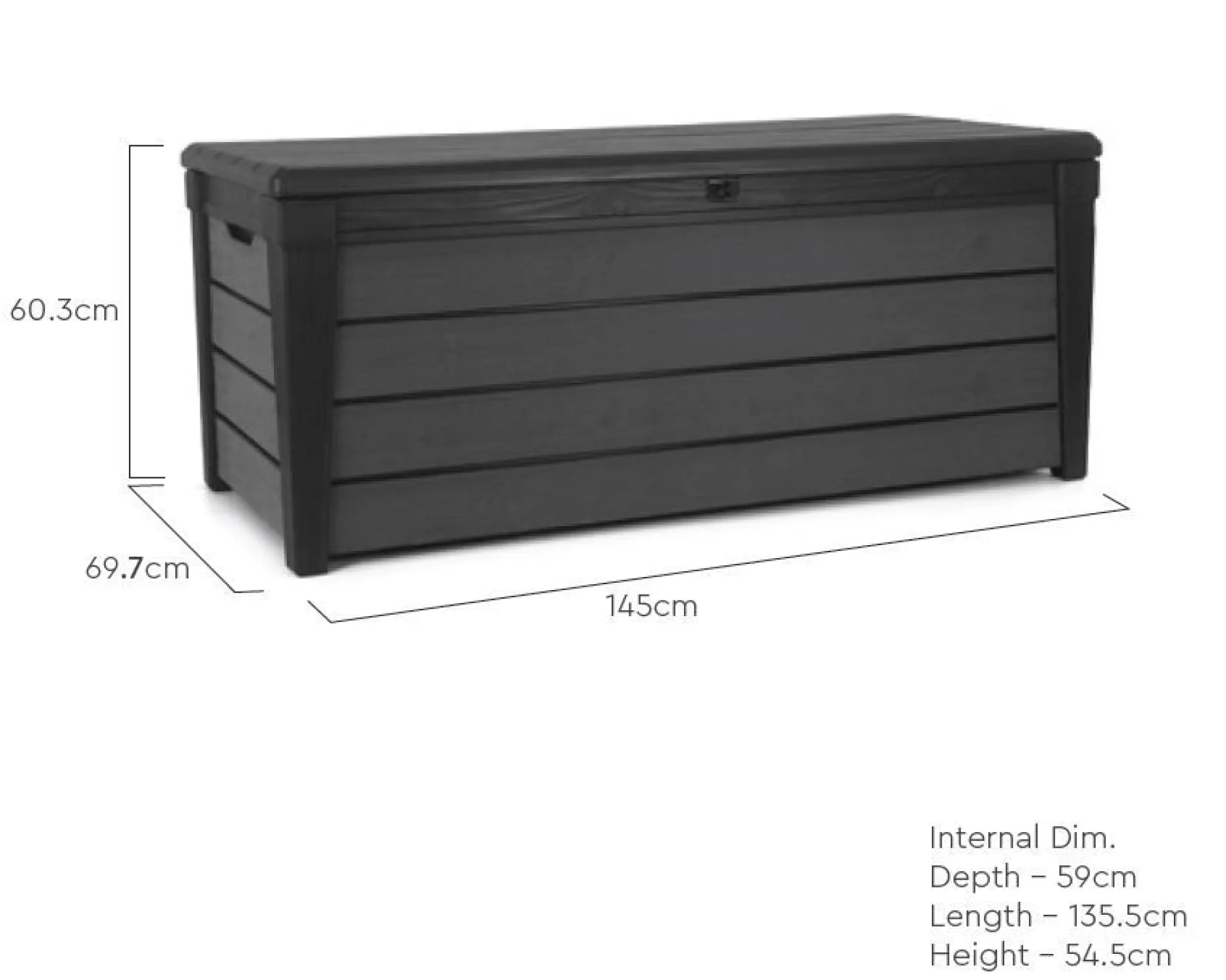 Opbergbox Brushwood 455L|ohgreen Hot