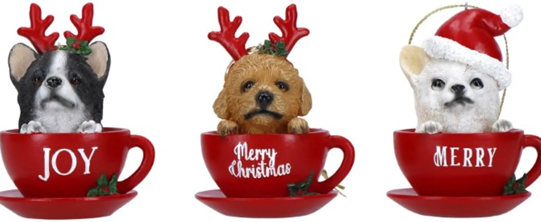 Ornament hond in kopje|ohgreen Clearance