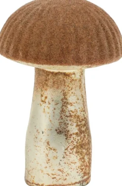 Paddenstoel in glas roest 9cm|ohgreen Clearance