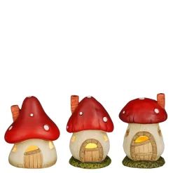 Paddestoel huis - l9,5xb7,5xh11,5|ohgreen Discount