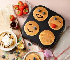 Pannenkoekenplaat emoji 4P|ohgreen Best