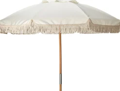 Parasol houtstok creme|ohgreen Online
